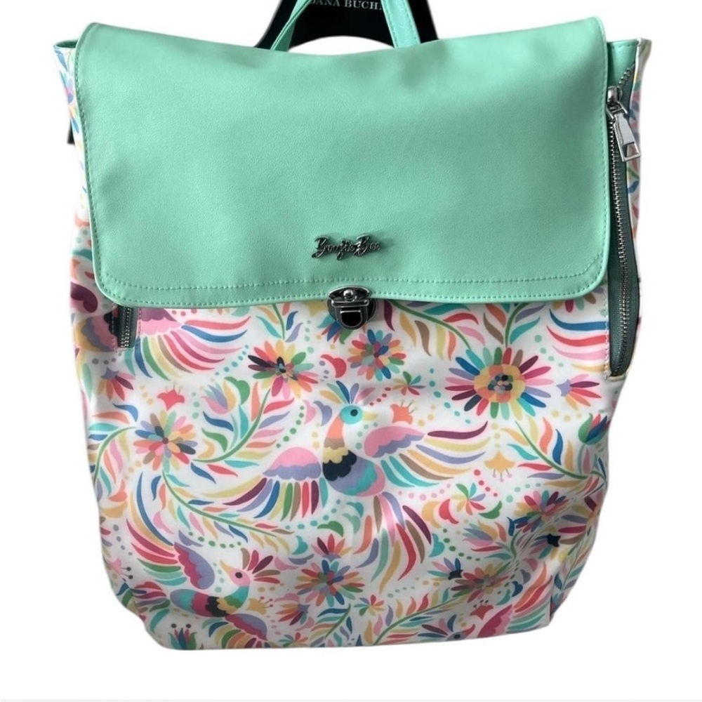 BOUJIE BEE FLORAL LAPTOP BACKPACK